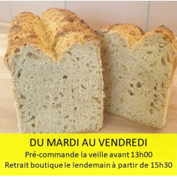 Pain au maïs Bio 100%...