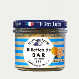 Rillettes de bar au yuzu - 90g